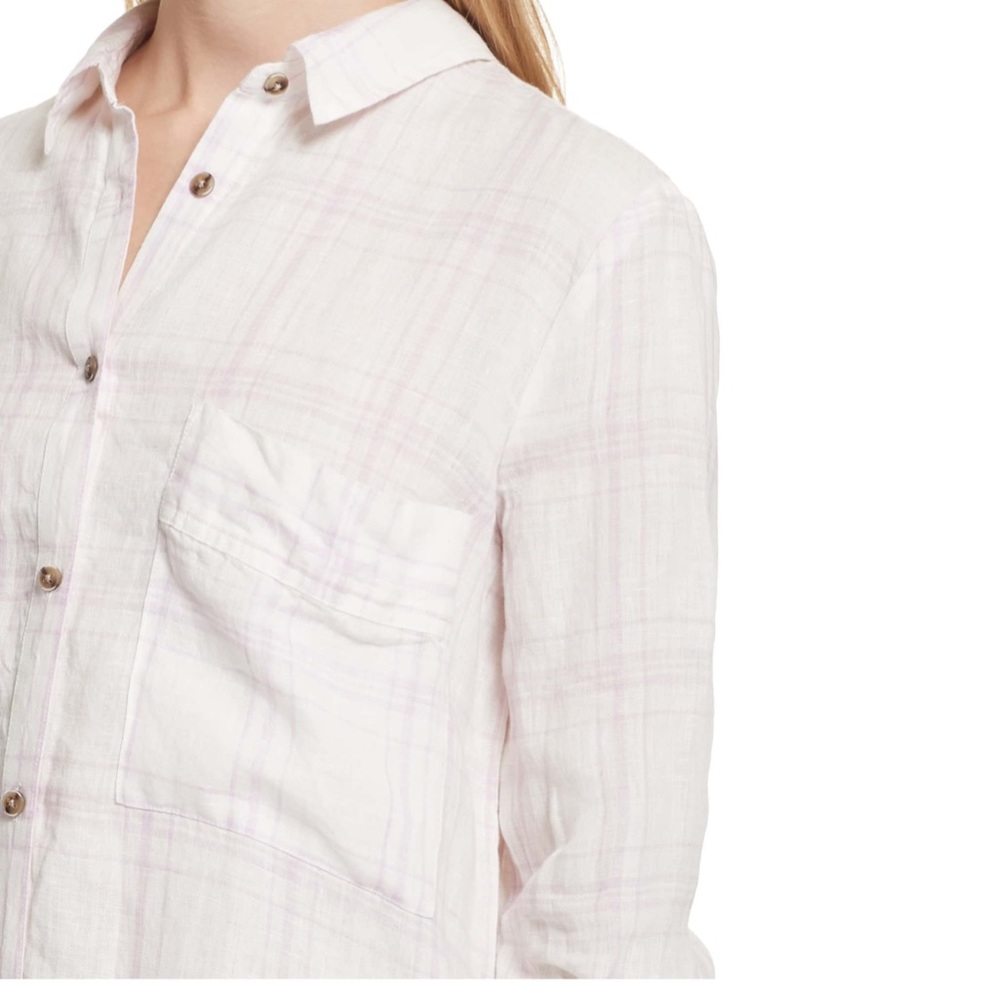 Free people linen shirt - Picture 3 of 5